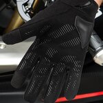 Motorcycle Gloves Manufacturer - OEM/ODM Custom Knit Fabric Touch Screen Riding Gloves