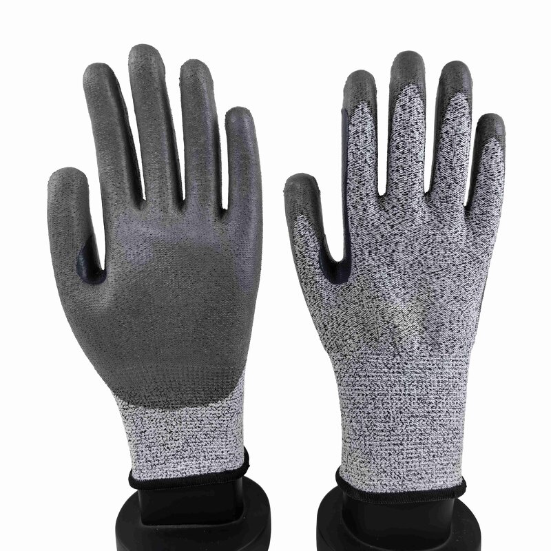 Welding Gloves Manufacturer - OEM/ODM Custom EN388 Cut Level C PU Palm Gloves