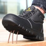 Safety Boots Manufacturer - OEM/ODM Custom Waterproof Leather Steel Toe Work Boots