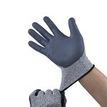 Safety Gloves Manufacturer - OEM/ODM Custom ANSI C3 Nitrile Foam Coated Gloves