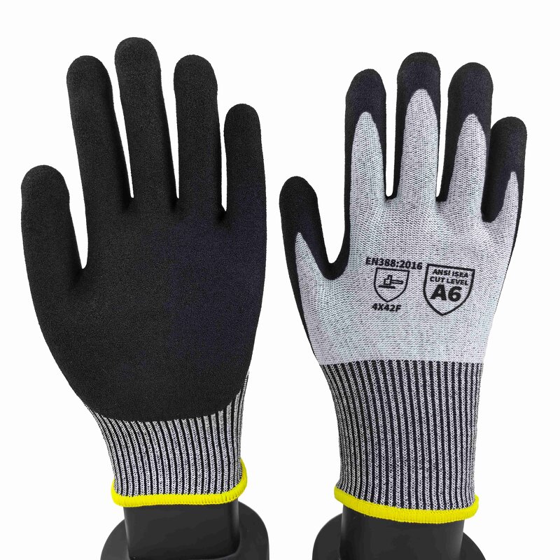Cut Resistant Gloves Manufacturer - OEM/ODM Custom ANSI A6 HPPE Nylon Gloves