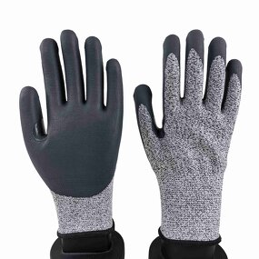 Cut Resistant Gloves Manufacturer - OEM/ODM Custom ANSI A5 Nitrile Coated Gloves