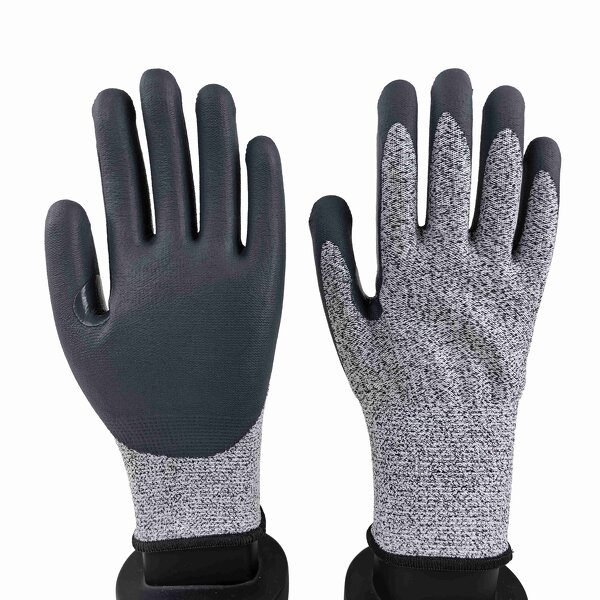 Cut Resistant Gloves Manufacturer - OEM/ODM Custom ANSI A5 Nitrile Coated Gloves