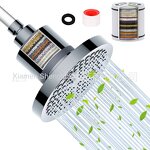 Shower Head Manufacturer - OEM/ODM Custom 6-Inch ABS Plastic Rains Shower Head