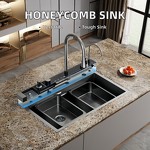 Kitchen Sink Manufacturer - OEM/ODM Custom Honeycomb Large Single Stainless Sink