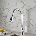 Kitchen Faucet Manufacturer - OEM/ODM Custom Brass Three-Function Pull Out Faucet