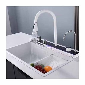 Kitchen Faucet Manufacturer - OEM/ODM Custom 304 Stainless Steel LED Faucet