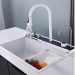 Kitchen Faucet Manufacturer - OEM/ODM Custom 304 Stainless Steel LED Faucet