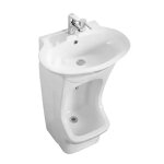 Muslim Wudu Basin Manufacturer - OEM/ODM Custom Ceramic Pedestal Foot Wash Sink