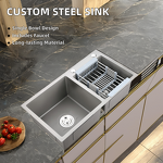 Kitchen Sink Manufacturer - OEM/ODM Custom Handmade Double Bowl Undermount Sink