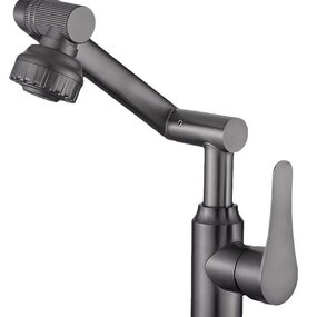 Basin Faucet Manufacturer - OEM/ODM Custom Double Control Rotating Cat Faucet