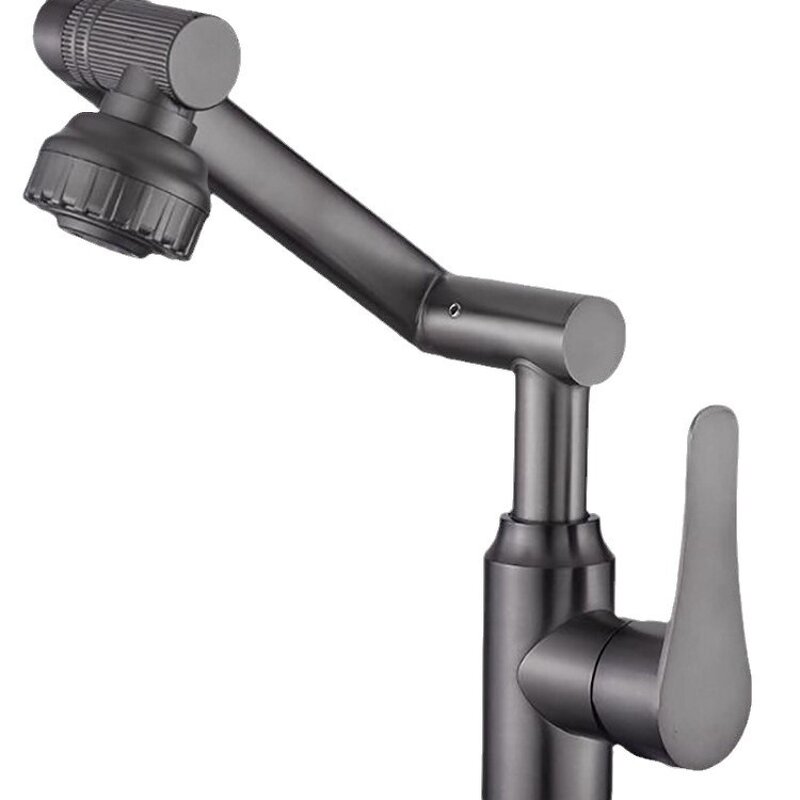 Basin Faucet Manufacturer - OEM/ODM Custom Double Control Rotating Cat Faucet