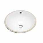 Porcelain Sink Manufacturer - OEM/ODM Custom Round Oval Under Counter Bathroom Sink