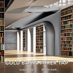 Basin Faucet Manufacturer - OEM/ODM Custom Single-Hole Brushed Gold Mixer Tap