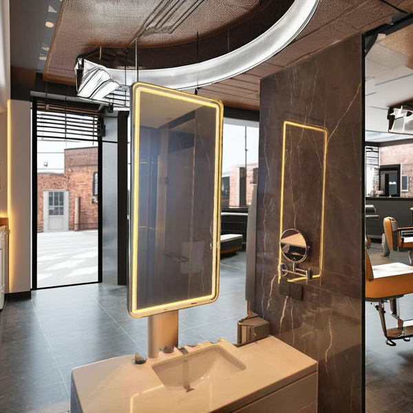 Salon Mirror Manufacturer - OEM/ODM Custom LED Multi-Purpose Hair Styling Mirror