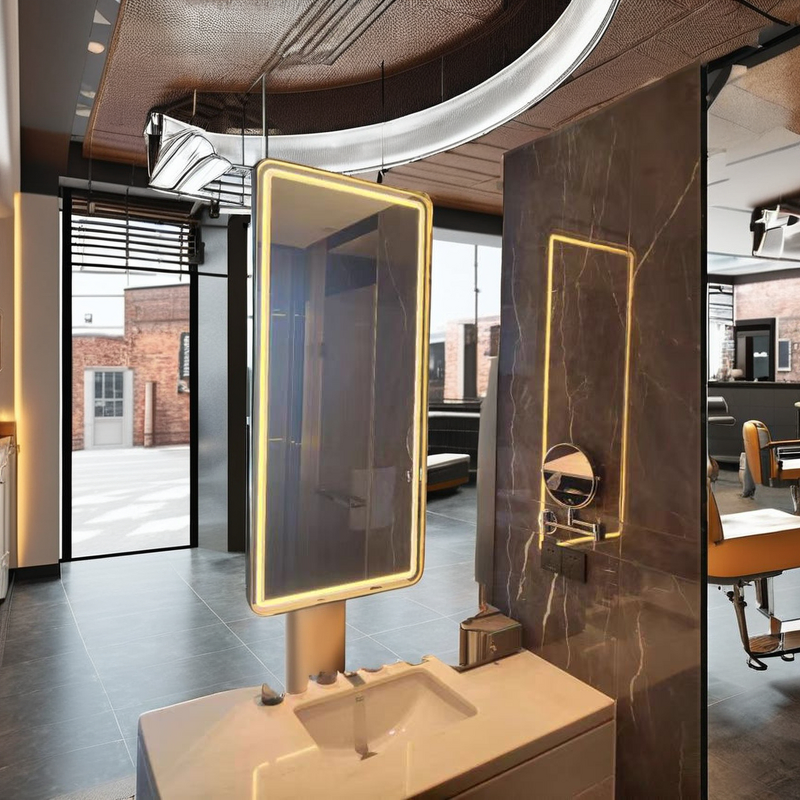 Salon Mirror Manufacturer - OEM/ODM Custom LED Multi-Purpose Hair Styling Mirror