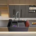 Kitchen Sink Manufacturer - OEM/ODM Custom 304 Stainless Steel Double Bowl Sink