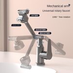 Basin Faucet Manufacturer - OEM/ODM Custom Double Control Rotating Cat Faucet