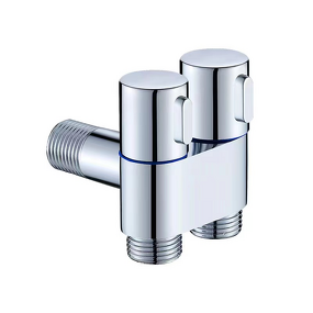 Angle Valve Manufacturer - OEM/ODM Custom Brass Double-Control Valve Faucet