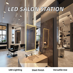 Salon Mirror Manufacturer - OEM/ODM Custom LED Multi-Purpose Hair Styling Mirror