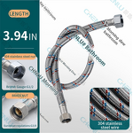 Toilet Water Heater Hose Manufacturer - OEM/ODM Custom Stainless Steel Braided Pipe