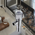 Angle Stop Valve Manufacturer - OEM/ODM Custom Chrome Plate Brass Wash Basin Valve