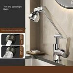 Basin Faucet Manufacturer - OEM/ODM Custom Double Control Rotating Cat Faucet