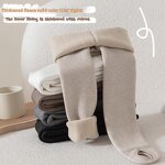 Girls Leggings Supplier - Custom Velvet Foot Pants OEM