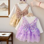Girls Dress Factory - Custom Korean Version Bow Skirt