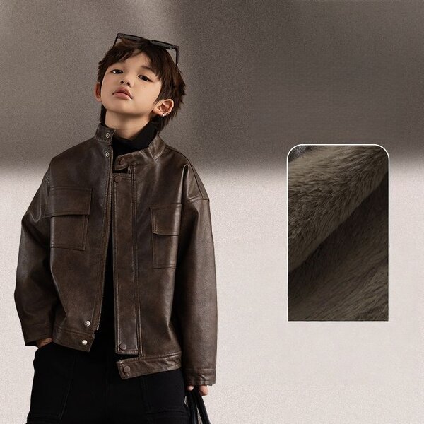 Boys Autumn Coat Manufacturer - Korean-style Zipper Jacket
