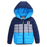 Boys Jacket Supplier - Custom Casual Striped OEM