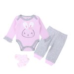 Newborn Clothing Set Supplier - Custom Long Sleeved Jumpsuit