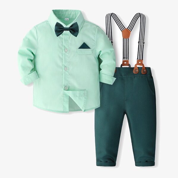 Boys Suit Supplier - Custom British Style Two-Piece Set