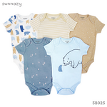 Baby Romper Set Supplier - Custom 5 Pieces Jumpsuit OEM