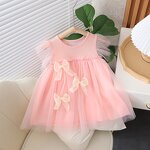 Girls Dress Manufacturer - Custom Flying Sleeve Skirt