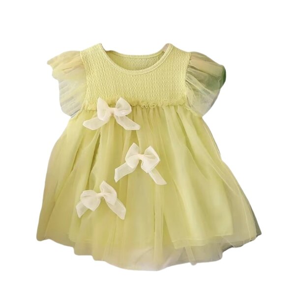 Girls Dress Manufacturer - Custom Flying Sleeve Skirt