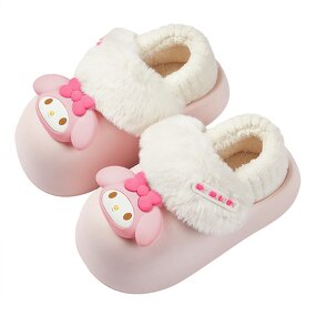 Children's Winter Slippers Factory - Plush EVA Detachable