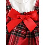 Baby Romper Factory - Custom Christmas Plaid Dress OEM