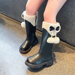 Children's Boots Supplier - Princess Boots Bow Fur