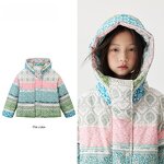 Girls Down Jacket Factory - Custom Printed Hooded Loose