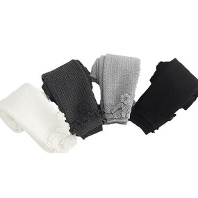 Girls Leggings Factory - Custom Lace Velvet Pants OEM