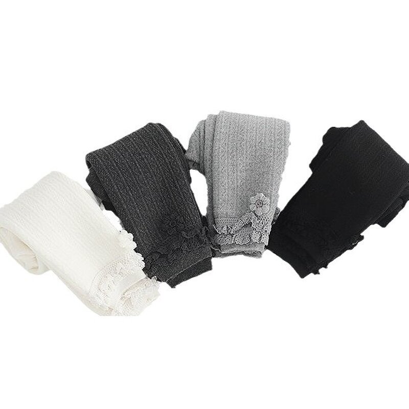 Girls Leggings Factory - Custom Lace Velvet Pants OEM