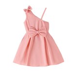 Girls Summer Dress Factory - Custom A-Line Bow Strap