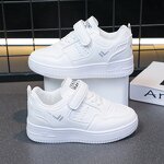 Children's Shoes Factory - White Waterproof Sneakers