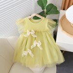 Girls Dress Manufacturer - Custom Flying Sleeve Skirt