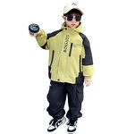 Boys Autumn Coat Supplier - Printed Hooded Long Sleeve