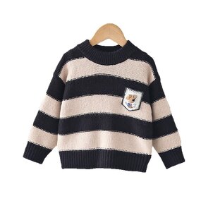 Children's Sweater Factory - Custom Striped Button OEM