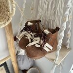 Children's Velvet Boots Factory - Hook Loop Closure OEM