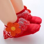 Baby Socks Factory - Cotton 3D Flower Decorated
