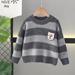 Children's Sweater Factory - Custom Striped Button OEM